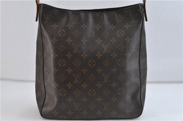 Authentic LOUIS VUITTON Monogram Looping GM Shoulder Bag Purse M51145 LV 8285C