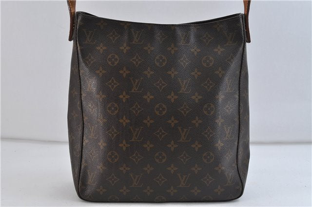 Authentic LOUIS VUITTON Monogram Looping GM Shoulder Bag Purse M51145 LV 8285C