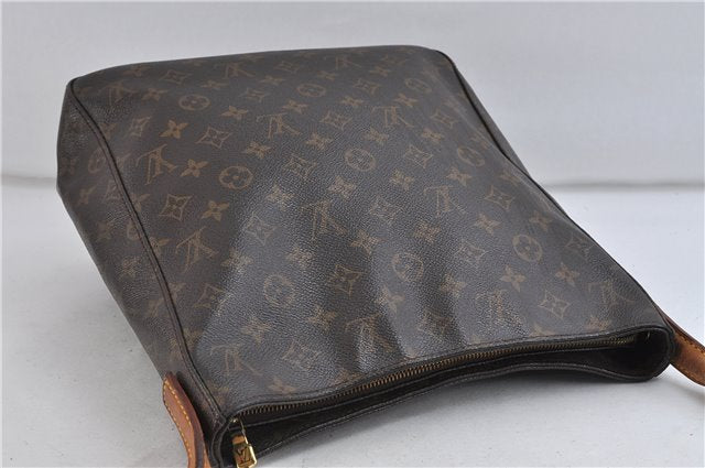 Authentic LOUIS VUITTON Monogram Looping GM Shoulder Bag Purse M51145 LV 8285C