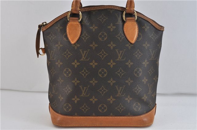 Authentic LOUIS VUITTON Monogram Lockit Hand Tote Bag M40102 LV 8286C