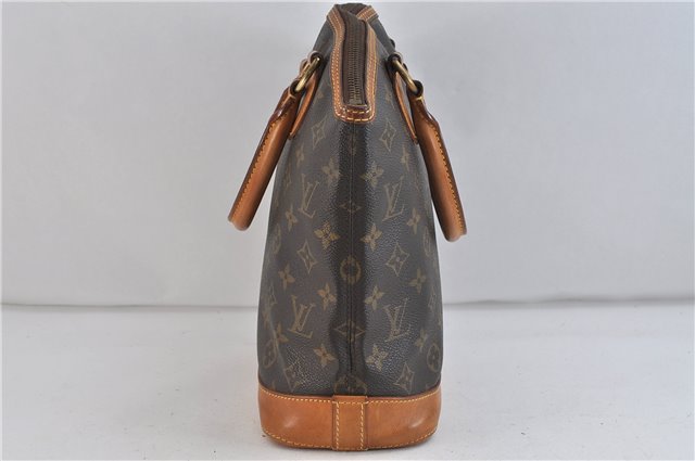 Authentic LOUIS VUITTON Monogram Lockit Hand Tote Bag M40102 LV 8286C