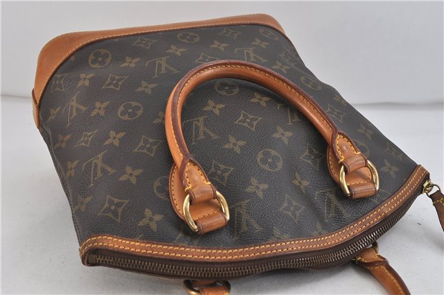Authentic LOUIS VUITTON Monogram Lockit Hand Tote Bag M40102 LV 8286C