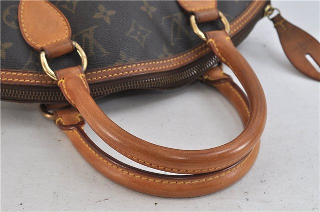 Authentic LOUIS VUITTON Monogram Lockit Hand Tote Bag M40102 LV 8286C