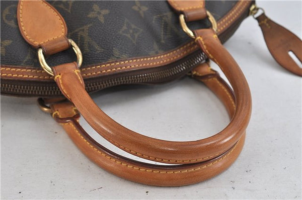 Authentic LOUIS VUITTON Monogram Lockit Hand Tote Bag M40102 LV 8286C