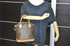 Authentic LOUIS VUITTON Monogram Lockit Hand Tote Bag M40102 LV 8286C