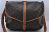 Auth LOUIS VUITTON Monogram Saumur 35 Shoulder Cross Body Bag M42254 LV 8291C