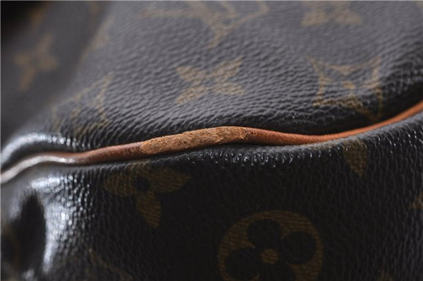 Auth LOUIS VUITTON Monogram Saumur 35 Shoulder Cross Body Bag M42254 LV 8291C