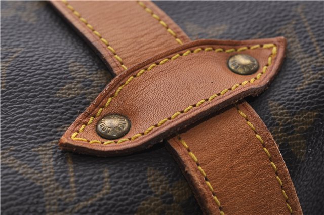 Auth LOUIS VUITTON Monogram Saumur 35 Shoulder Cross Body Bag M42254 LV 8291C