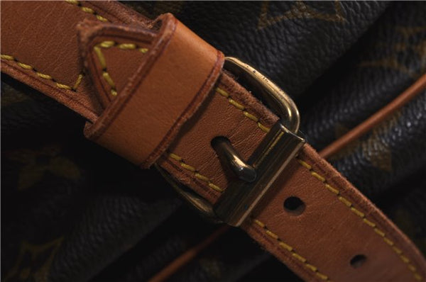 Auth LOUIS VUITTON Monogram Saumur 35 Shoulder Cross Body Bag M42254 LV 8291C