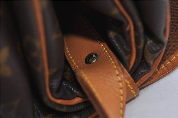 Auth LOUIS VUITTON Monogram Saumur 35 Shoulder Cross Body Bag M42254 LV 8291C
