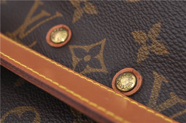 Auth LOUIS VUITTON Monogram Saumur 35 Shoulder Cross Body Bag M42254 LV 8291C