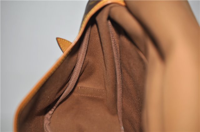 Auth LOUIS VUITTON Monogram Saumur 35 Shoulder Cross Body Bag M42254 LV 8291C