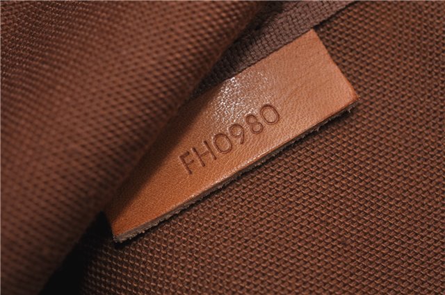 Auth LOUIS VUITTON Monogram Saumur 35 Shoulder Cross Body Bag M42254 LV 8291C