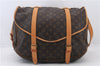 Auth LOUIS VUITTON Monogram Saumur 43 Shoulder Cross Body Bag M42252 LV 8294C