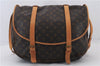 Auth LOUIS VUITTON Monogram Saumur 43 Shoulder Cross Body Bag M42252 LV 8294C