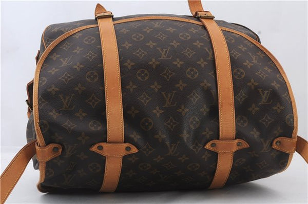 Auth LOUIS VUITTON Monogram Saumur 43 Shoulder Cross Body Bag M42252 LV 8294C