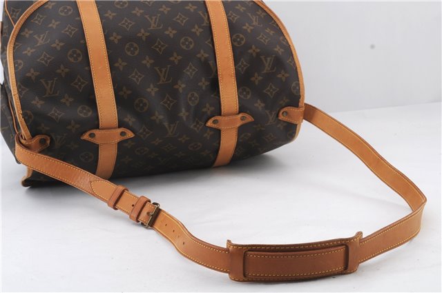 Auth LOUIS VUITTON Monogram Saumur 43 Shoulder Cross Body Bag M42252 LV 8294C
