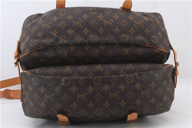 Auth LOUIS VUITTON Monogram Saumur 43 Shoulder Cross Body Bag M42252 LV 8294C