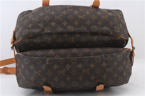 Auth LOUIS VUITTON Monogram Saumur 43 Shoulder Cross Body Bag M42252 LV 8294C