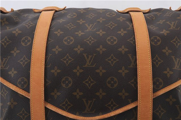 Auth LOUIS VUITTON Monogram Saumur 43 Shoulder Cross Body Bag M42252 LV 8294C
