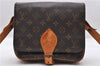 Auth LOUIS VUITTON Monogram Cartouchiere MM Shoulder Cross Bag M51253 LV 8295C