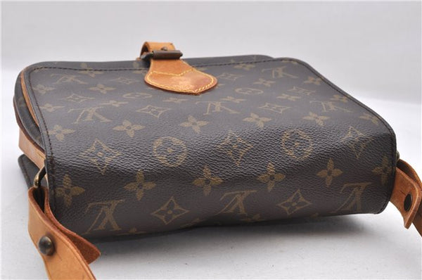 Auth LOUIS VUITTON Monogram Cartouchiere MM Shoulder Cross Bag M51253 LV 8295C
