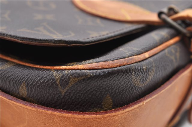 Auth LOUIS VUITTON Monogram Cartouchiere MM Shoulder Cross Bag M51253 LV 8295C
