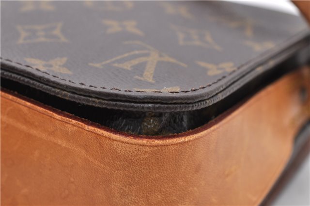 Auth LOUIS VUITTON Monogram Cartouchiere MM Shoulder Cross Bag M51253 LV 8295C