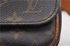 Auth LOUIS VUITTON Monogram Cartouchiere MM Shoulder Cross Bag M51253 LV 8295C