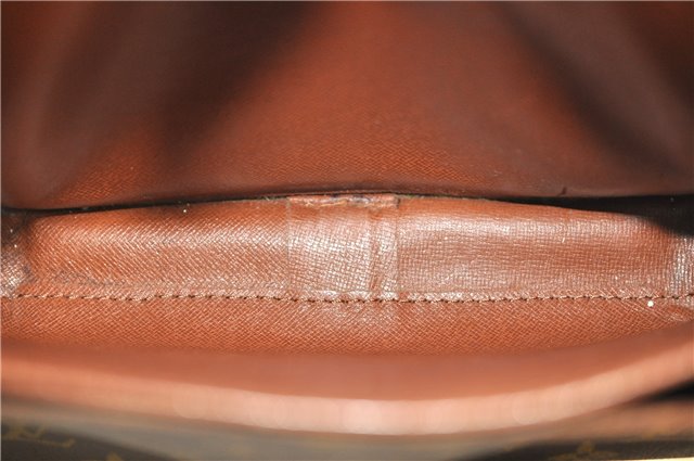 Auth LOUIS VUITTON Monogram Cartouchiere MM Shoulder Cross Bag M51253 LV 8295C