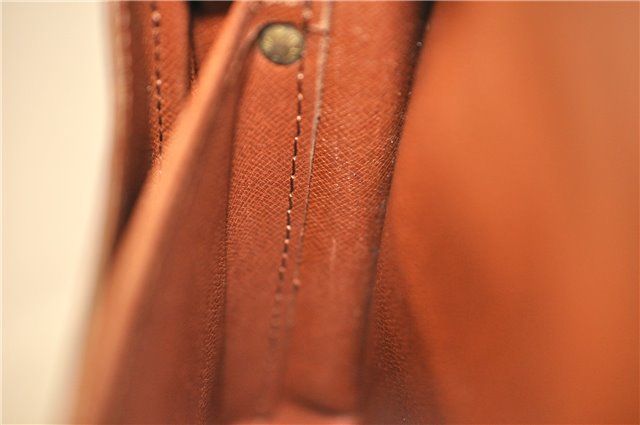 Auth LOUIS VUITTON Monogram Cartouchiere MM Shoulder Cross Bag M51253 LV 8295C