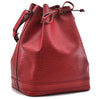 Authentic LOUIS VUITTON Epi Noe Red Shoulder Bag M44007 LV 8296C