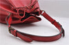 Authentic LOUIS VUITTON Epi Noe Red Shoulder Bag M44007 LV 8296C