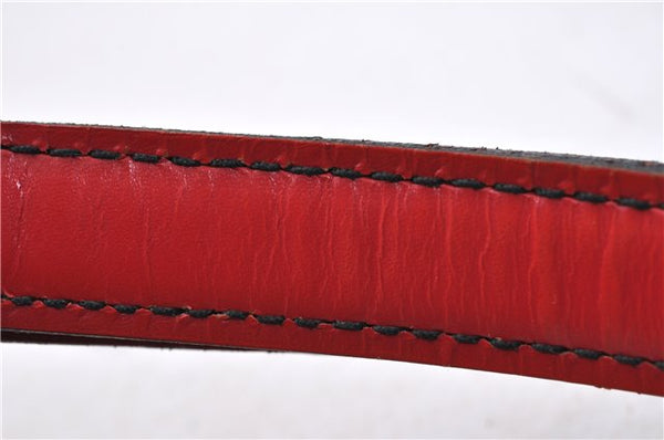 Authentic LOUIS VUITTON Epi Noe Red Shoulder Bag M44007 LV 8296C