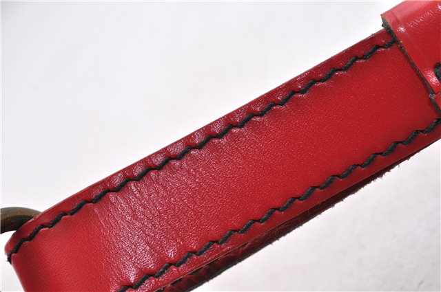 Authentic LOUIS VUITTON Epi Noe Red Shoulder Bag M44007 LV 8296C