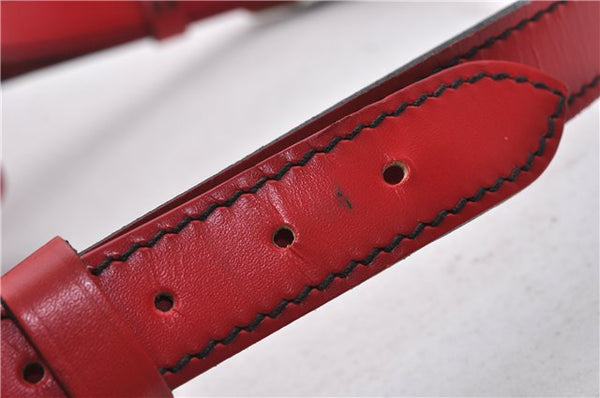 Authentic LOUIS VUITTON Epi Noe Red Shoulder Bag M44007 LV 8296C