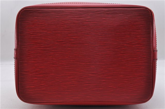 Authentic LOUIS VUITTON Epi Noe Red Shoulder Bag M44007 LV 8296C