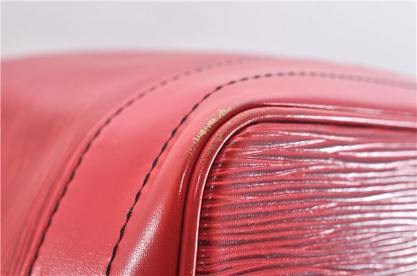 Authentic LOUIS VUITTON Epi Noe Red Shoulder Bag M44007 LV 8296C