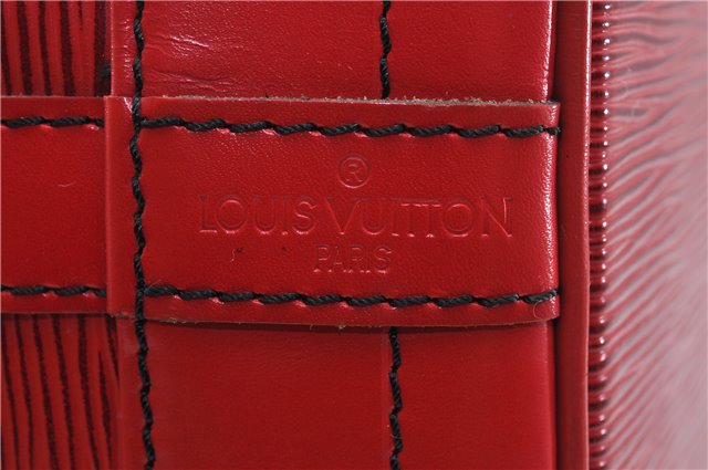 Authentic LOUIS VUITTON Epi Noe Red Shoulder Bag M44007 LV 8296C