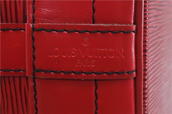 Authentic LOUIS VUITTON Epi Noe Red Shoulder Bag M44007 LV 8296C