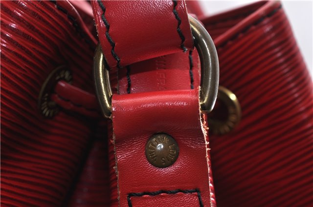 Authentic LOUIS VUITTON Epi Noe Red Shoulder Bag M44007 LV 8296C