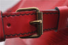 Authentic LOUIS VUITTON Epi Noe Red Shoulder Bag M44007 LV 8296C