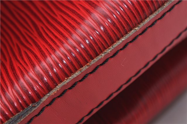 Authentic LOUIS VUITTON Epi Noe Red Shoulder Bag M44007 LV 8296C