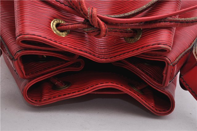 Authentic LOUIS VUITTON Epi Noe Red Shoulder Bag M44007 LV 8296C
