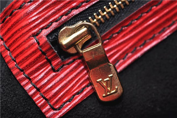 Authentic LOUIS VUITTON Epi Noe Red Shoulder Bag M44007 LV 8296C