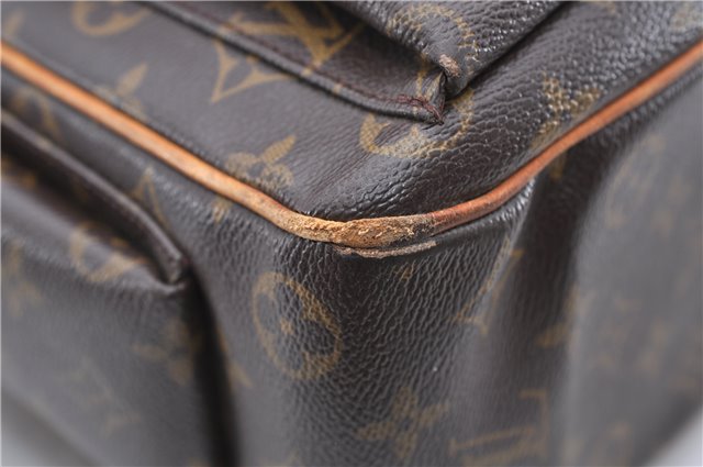 Authentic LOUIS VUITTON Monogram Multipli Cite Shoulder Bag M51162 LV 8297C