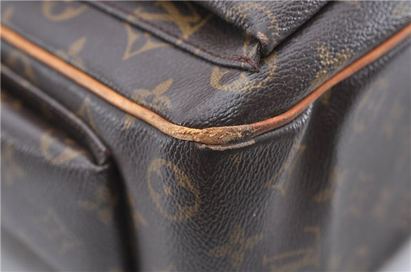 Authentic LOUIS VUITTON Monogram Multipli Cite Shoulder Bag M51162 LV 8297C