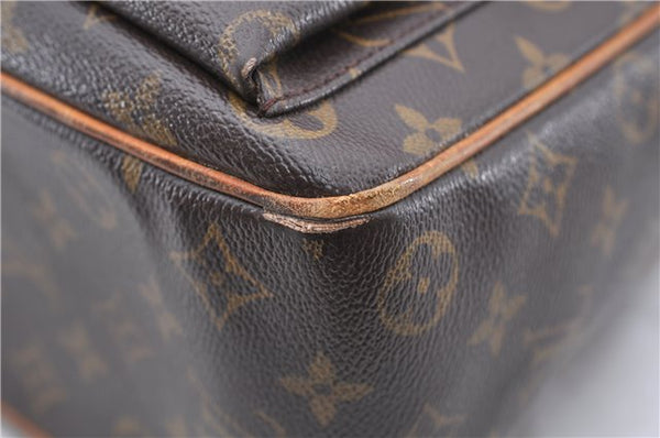Authentic LOUIS VUITTON Monogram Multipli Cite Shoulder Bag M51162 LV 8297C