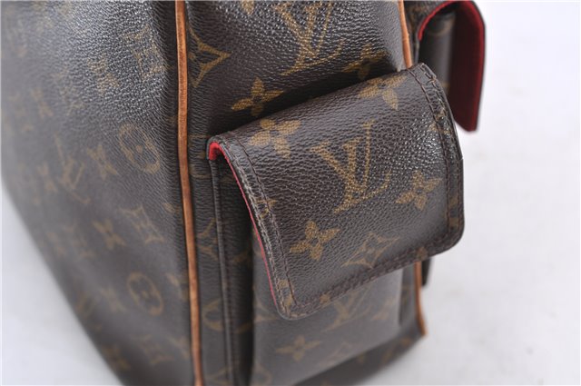 Authentic LOUIS VUITTON Monogram Multipli Cite Shoulder Bag M51162 LV 8297C
