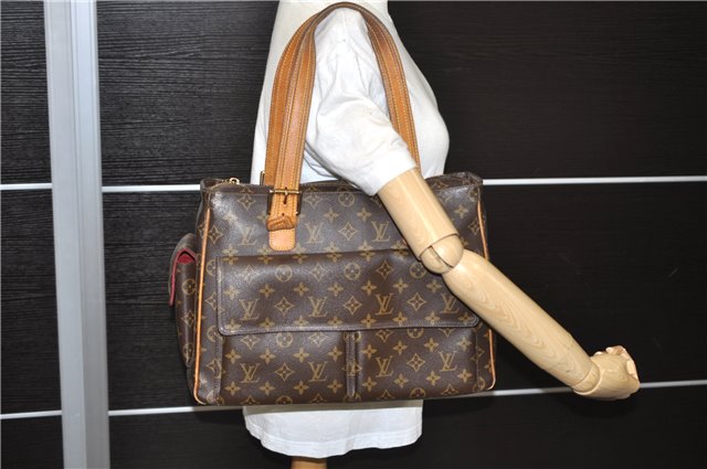 Authentic LOUIS VUITTON Monogram Multipli Cite Shoulder Bag M51162 LV 8297C
